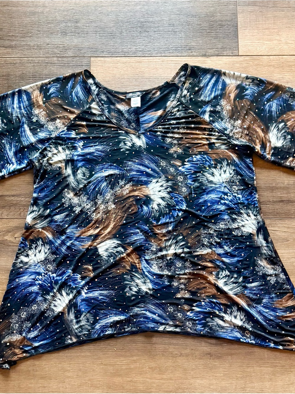 Women’s Brittany Black Plus Size Blouse